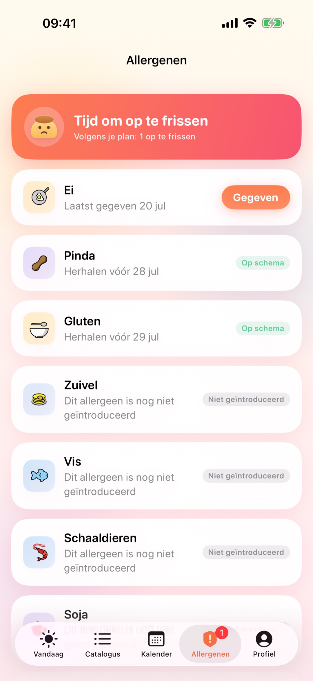 Allergenentracker: tijd om te herhalen