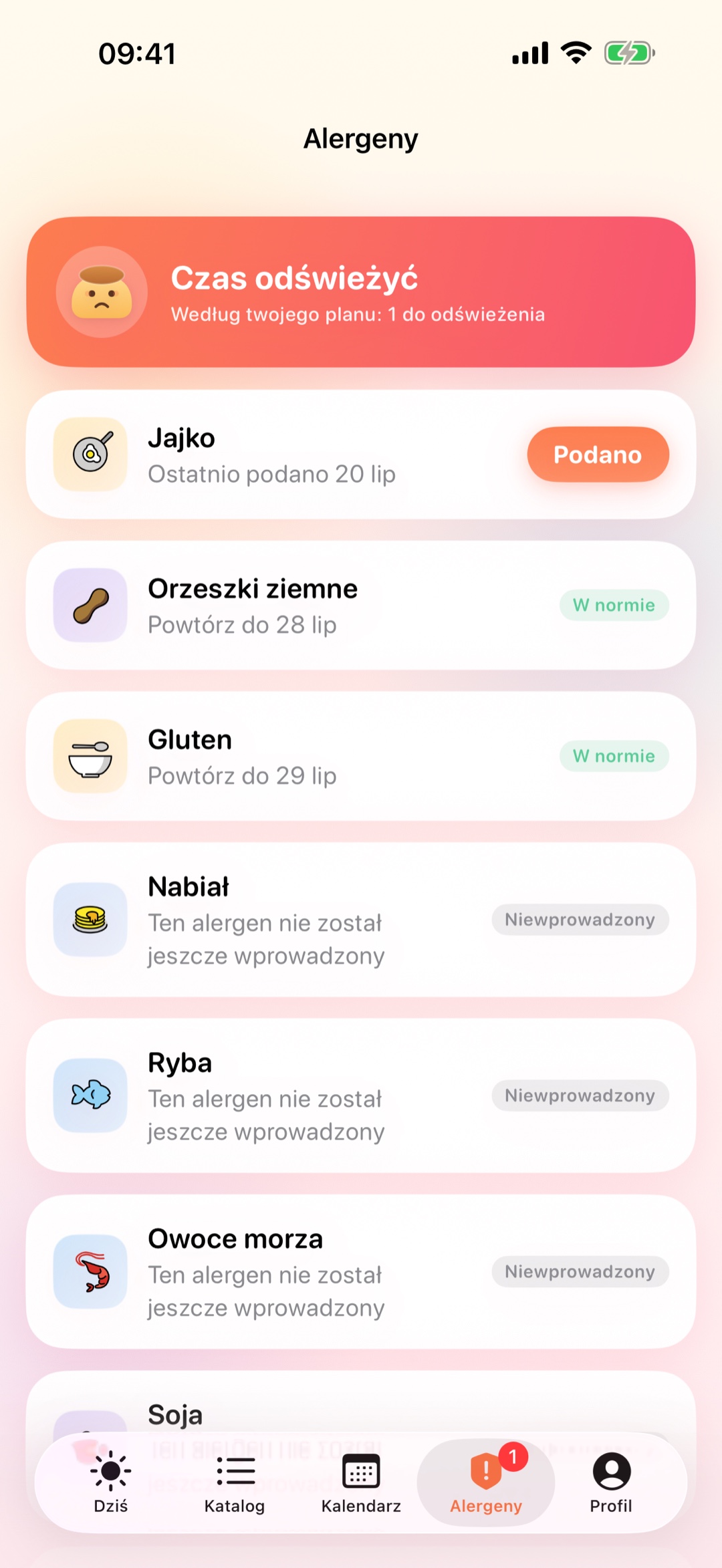 Tracker alergenów: czas odświeżyć